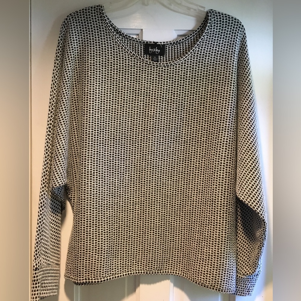 By& By Dolman Sleeve Knit Sweater